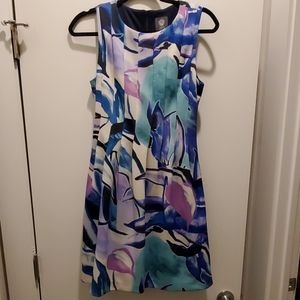 Vince Camuto Floral Print Dress